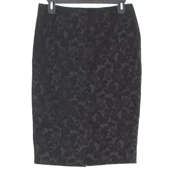 Chicos Skirts Pencil Dark Academia Business Casual Lot Of 2 Blue Black 0 Small 4 - Picture 4 of 7